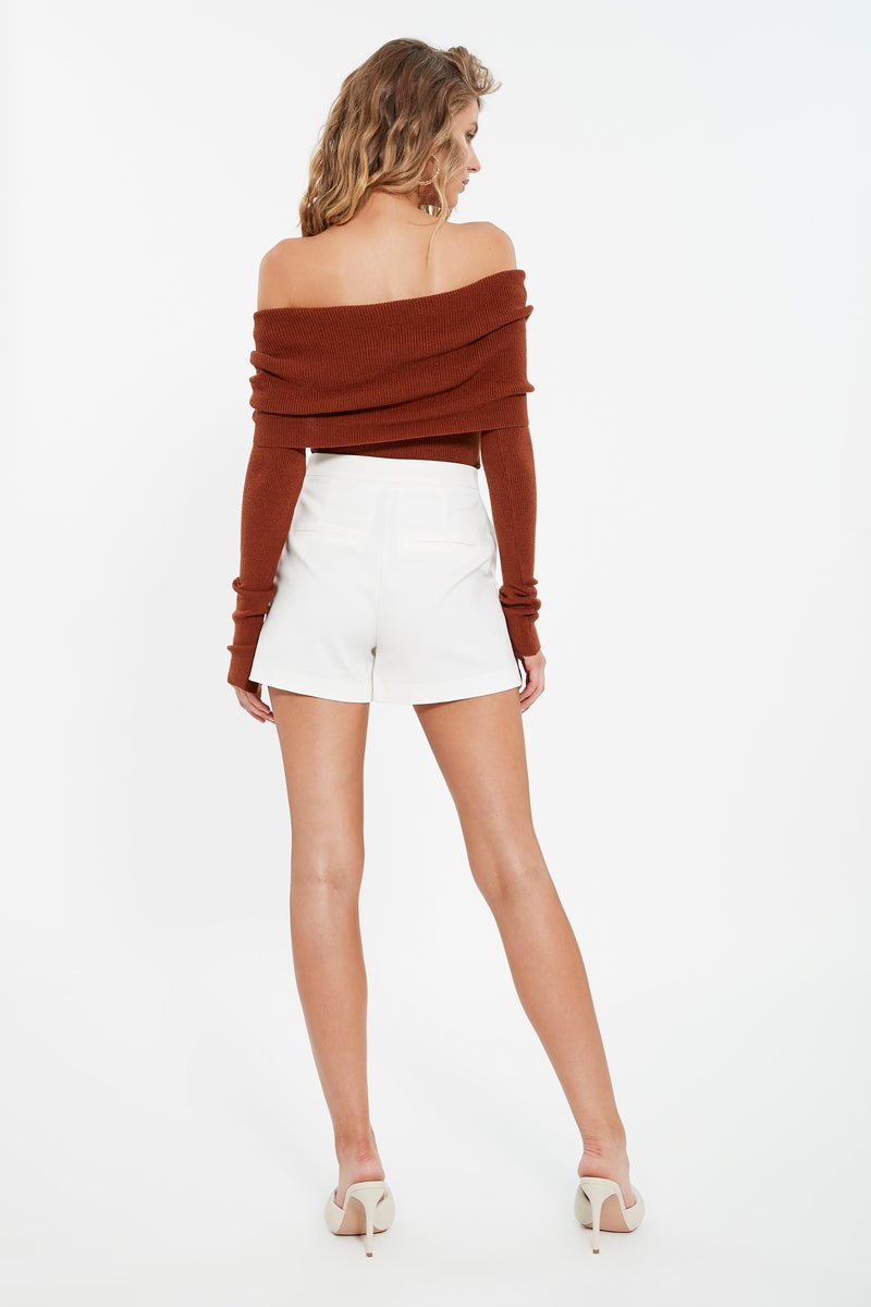 Giorgia Knit Top Spice